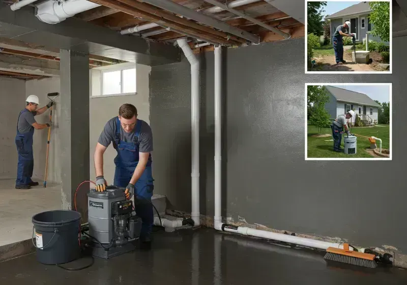 Basement Waterproofing and Flood Prevention process in Covington, VA